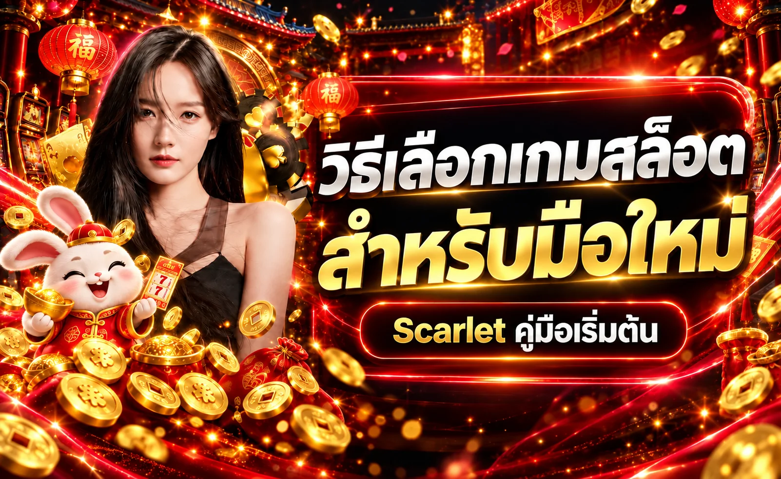 Scarlet | วิธีเลือกเกมสล็อตสำหรับมือใหม่